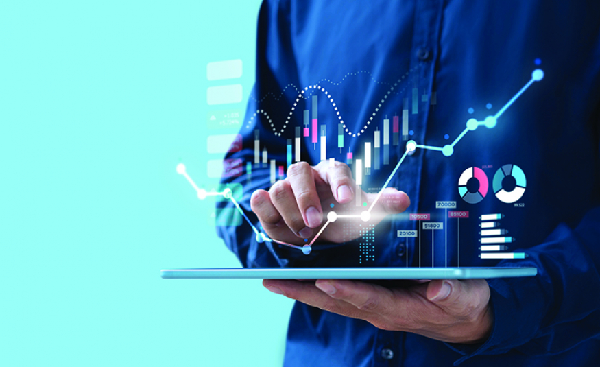 Image of a Data Engineer on a tablet